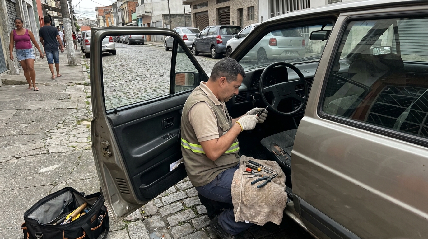 Reparo da Fechadura Afetada em Uberlândia‑MG